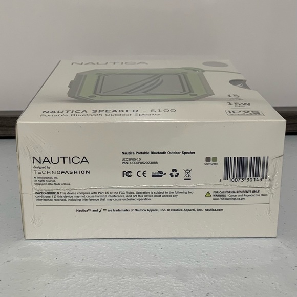 S100 Nautica Portable Bluetooth Outdoor Speaker-NIB - Picture 7 of 9